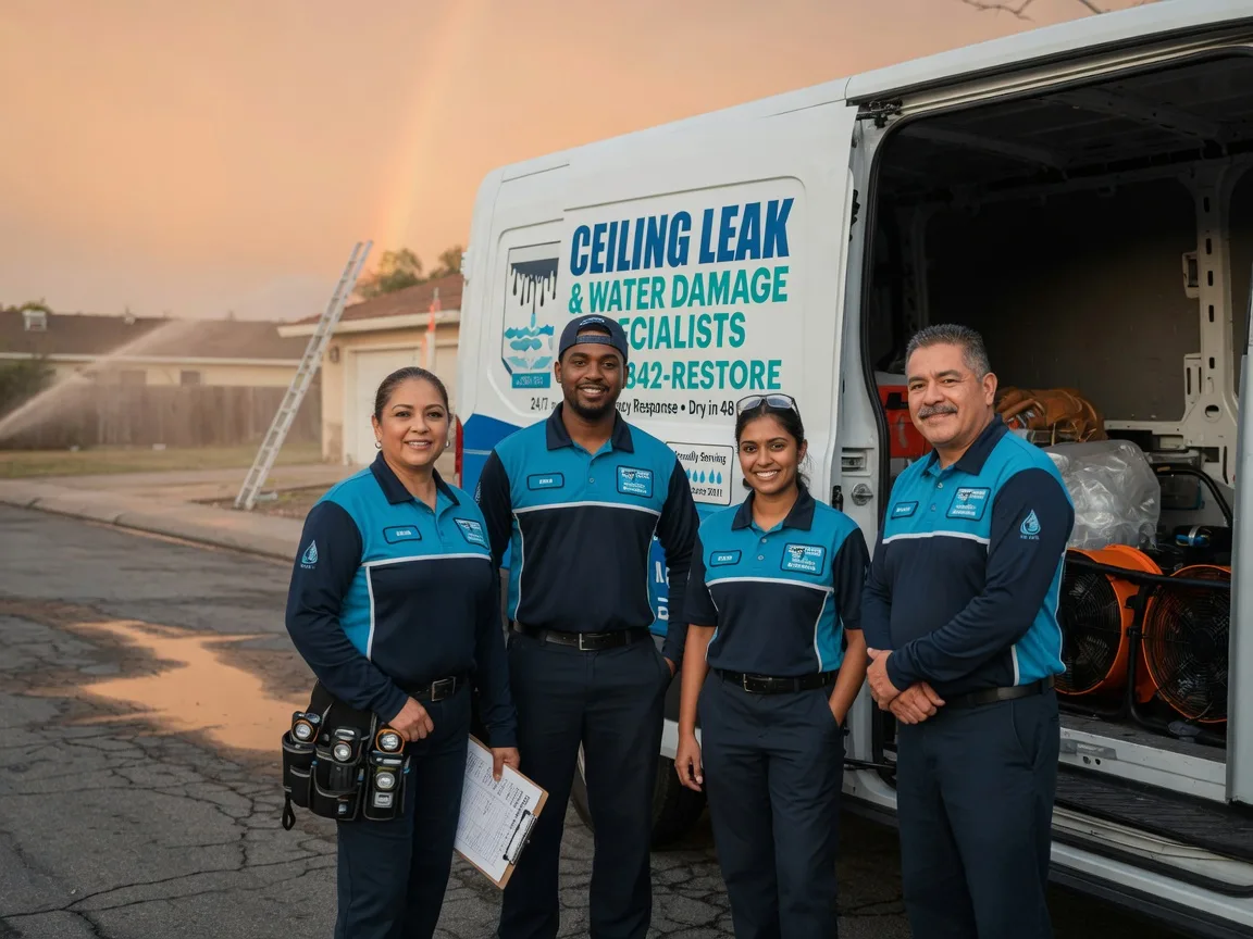 Ceiling Leak Cleanup company in Dieterich, IL